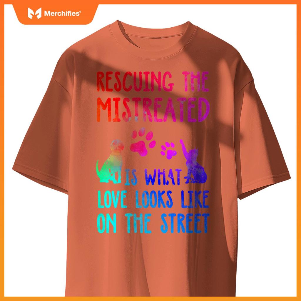 Animal Shelter Volunteer Rescue Dogs T-Shirt
