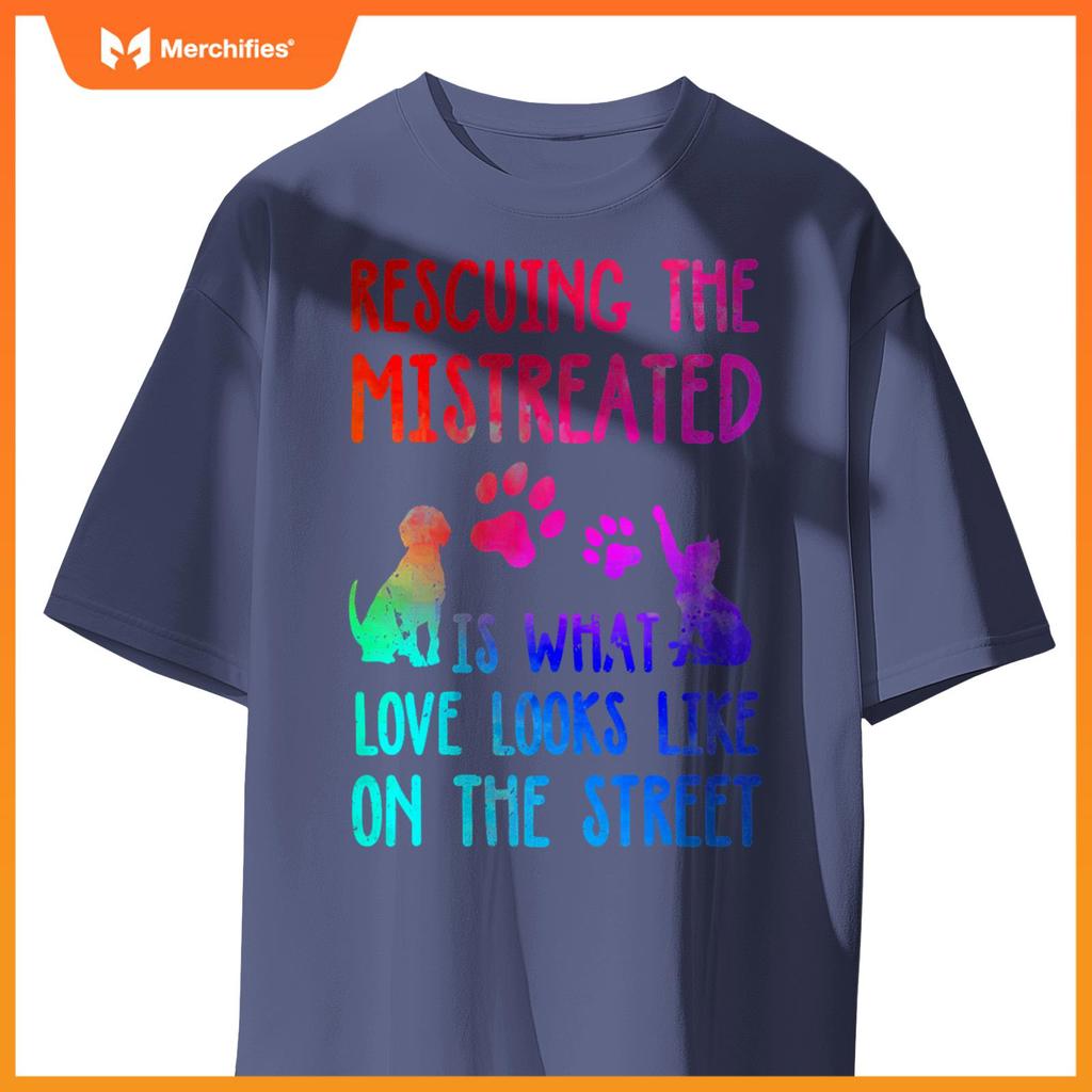 Animal Shelter Volunteer Rescue Dogs T-Shirt