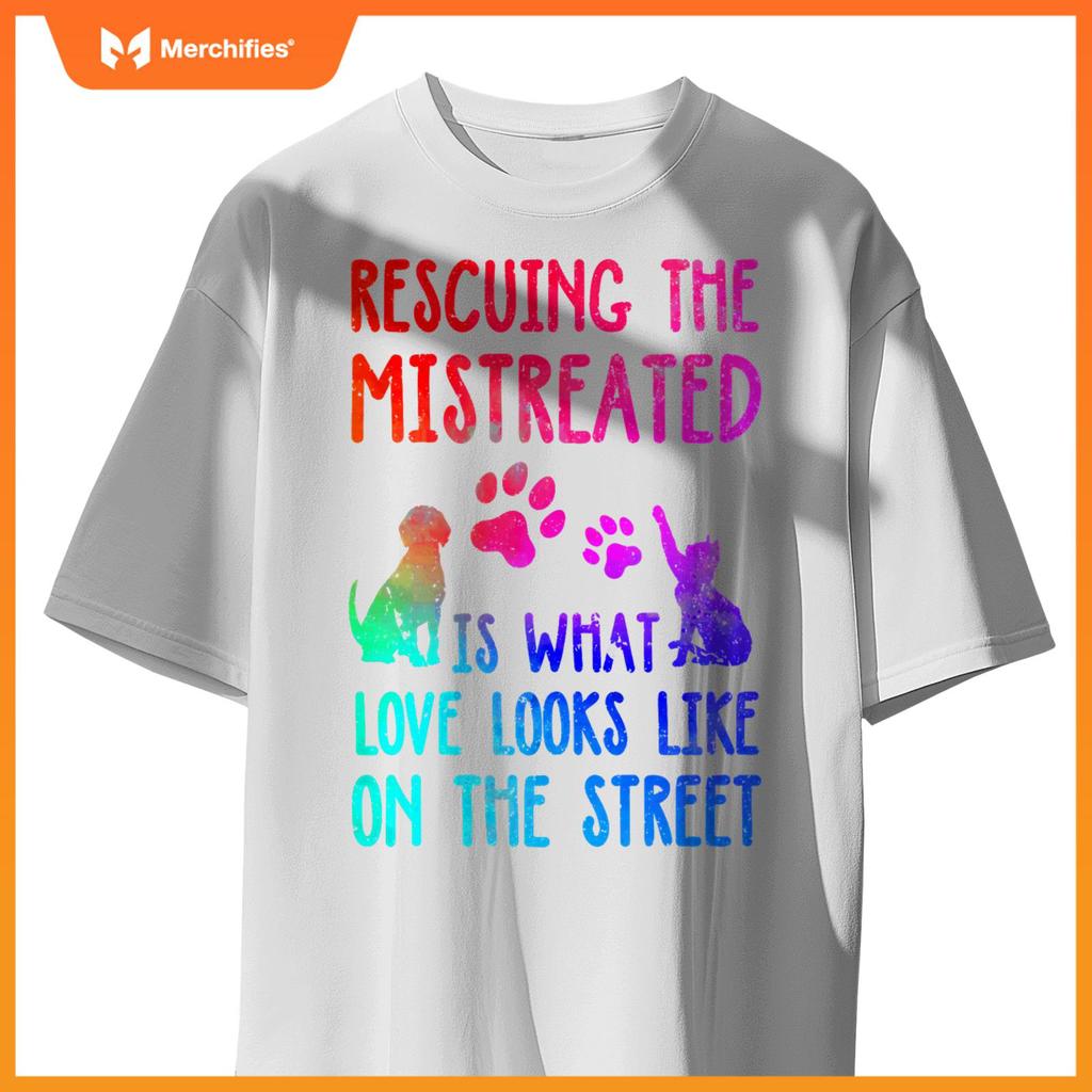 Animal Shelter Volunteer Rescue Dogs T-Shirt
