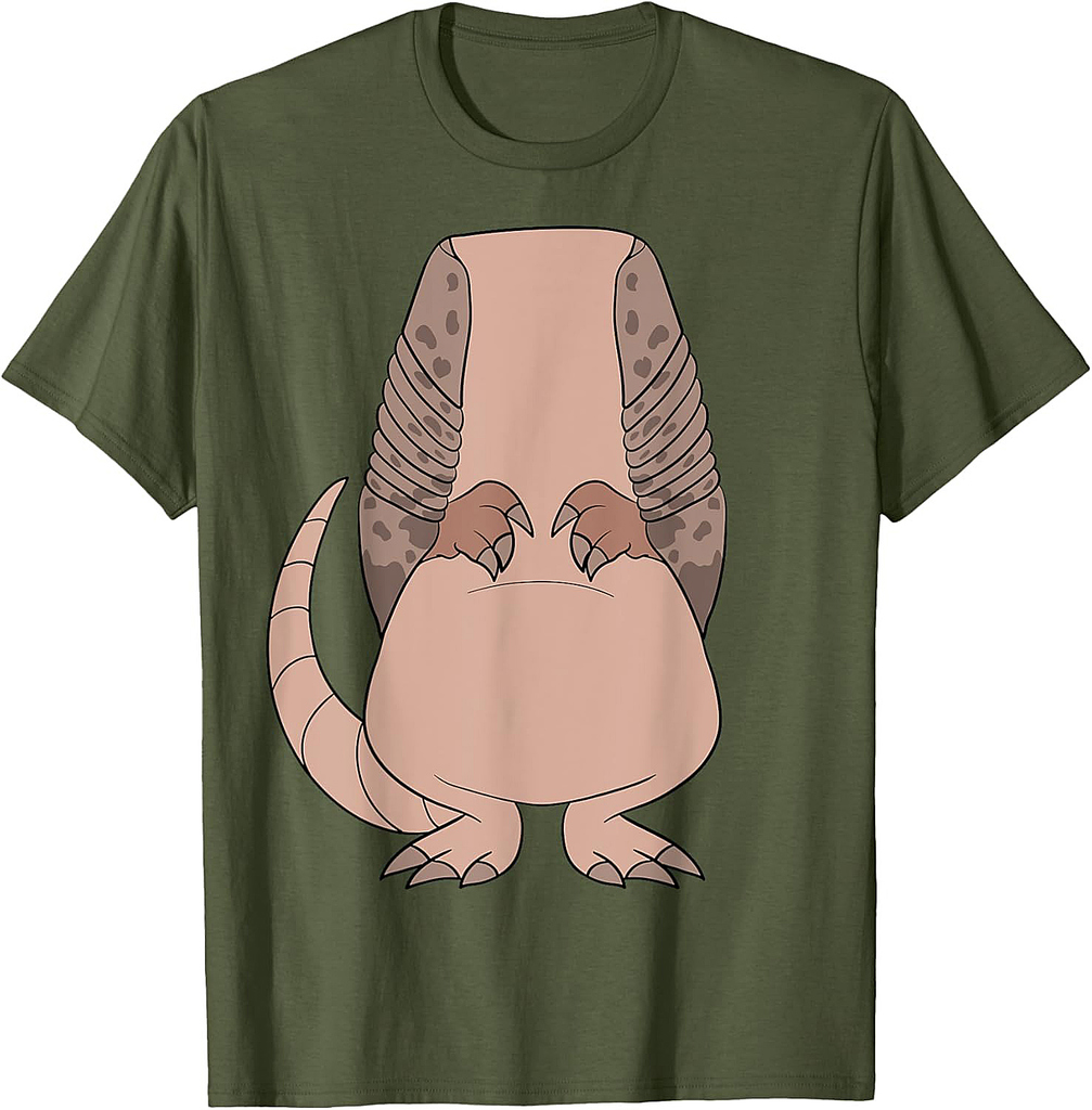 Armadillo Body Costume Easy Halloween Gift Cute T-Shirt