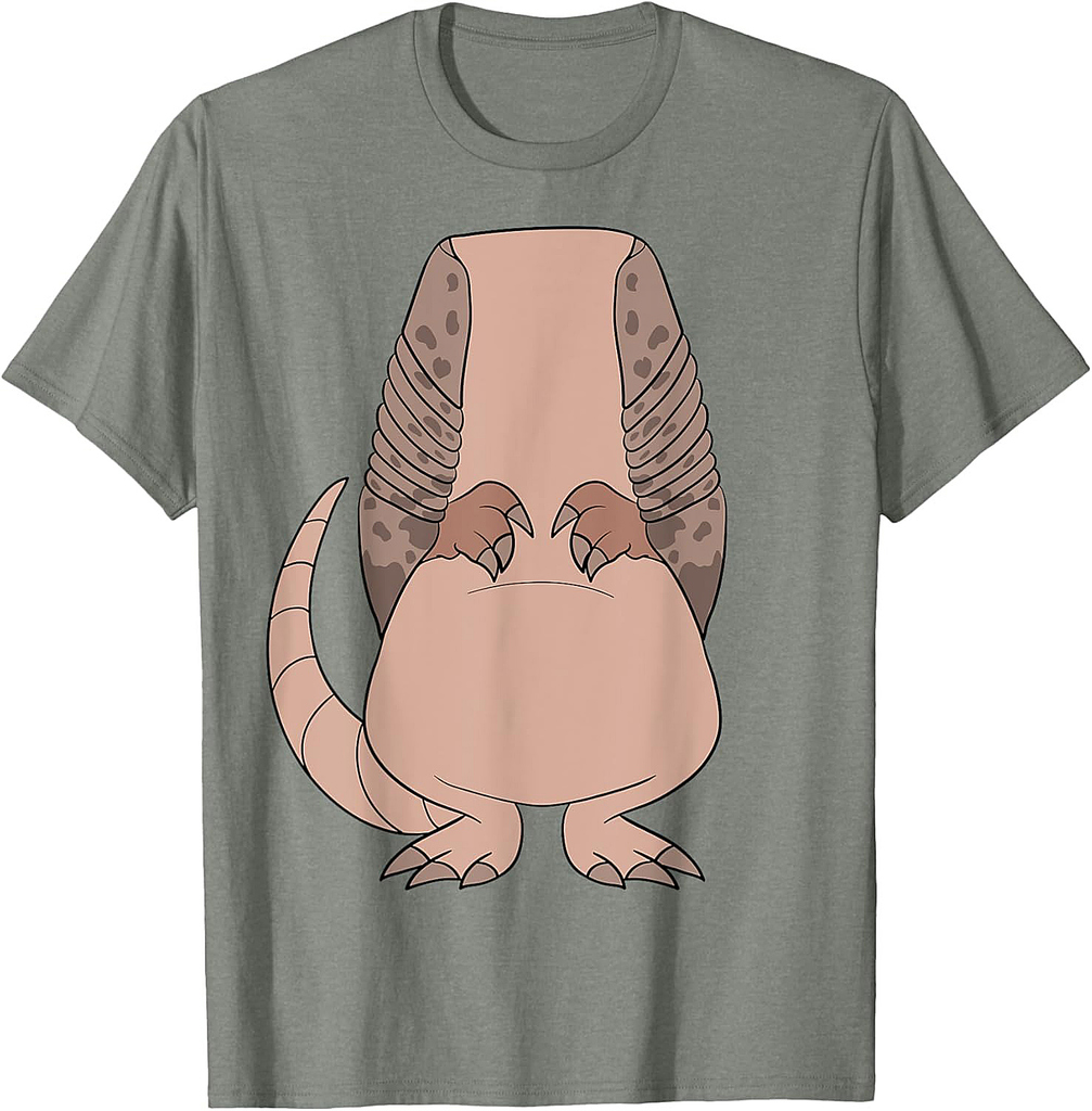 Armadillo Body Costume Easy Halloween Gift Cute T-Shirt