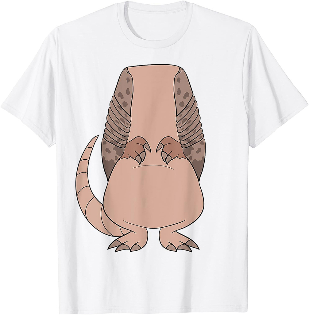 Armadillo Body Costume Easy Halloween Gift Cute T-Shirt