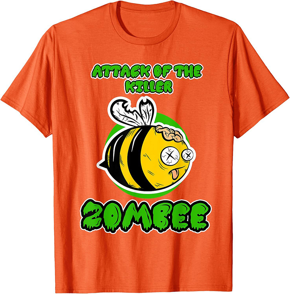 Attack of the Killer Zombee for Beekeeper - Halloween T-Shirt
