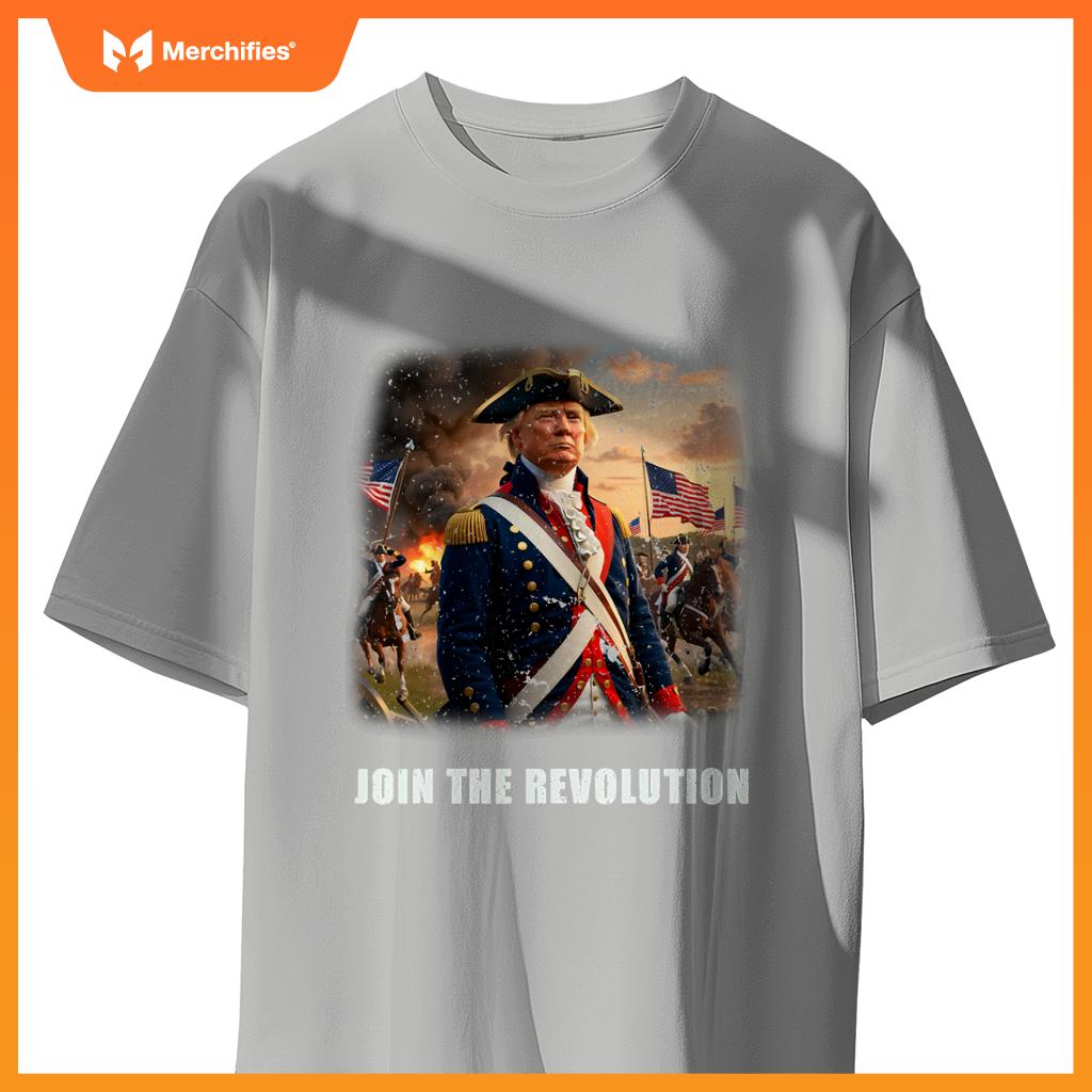 Awesome Trump Patriotic Revolution 2024 President T-Shirt