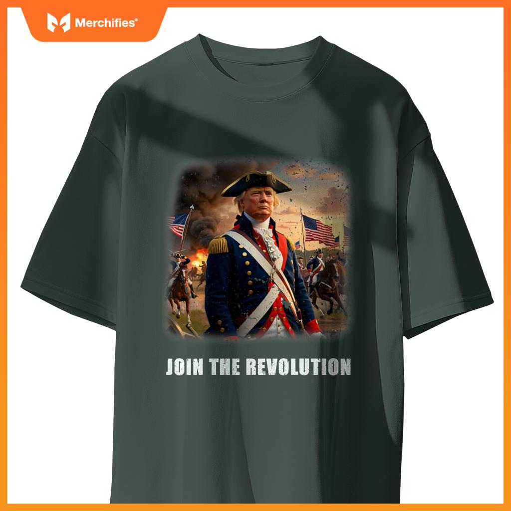 Awesome Trump Patriotic Revolution 2024 President T-Shirt