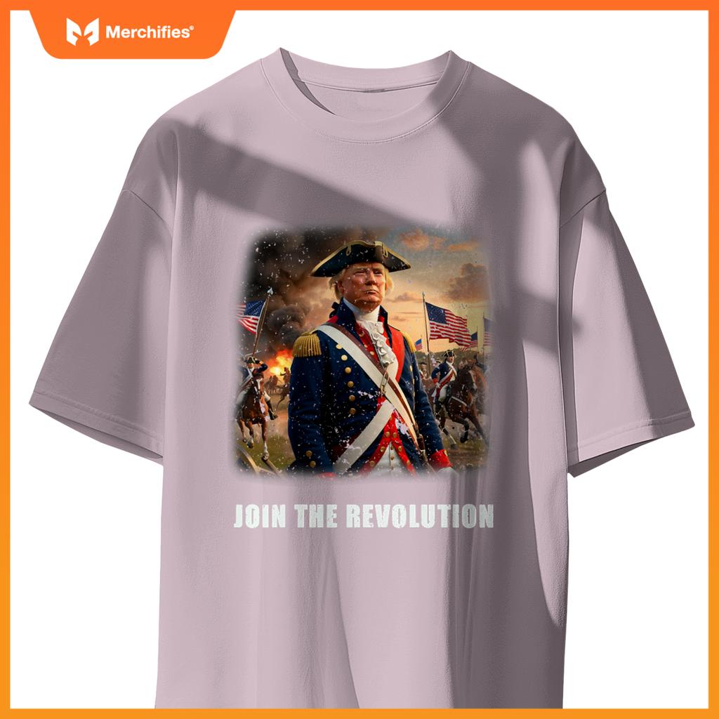 Awesome Trump Patriotic Revolution 2024 President T-Shirt