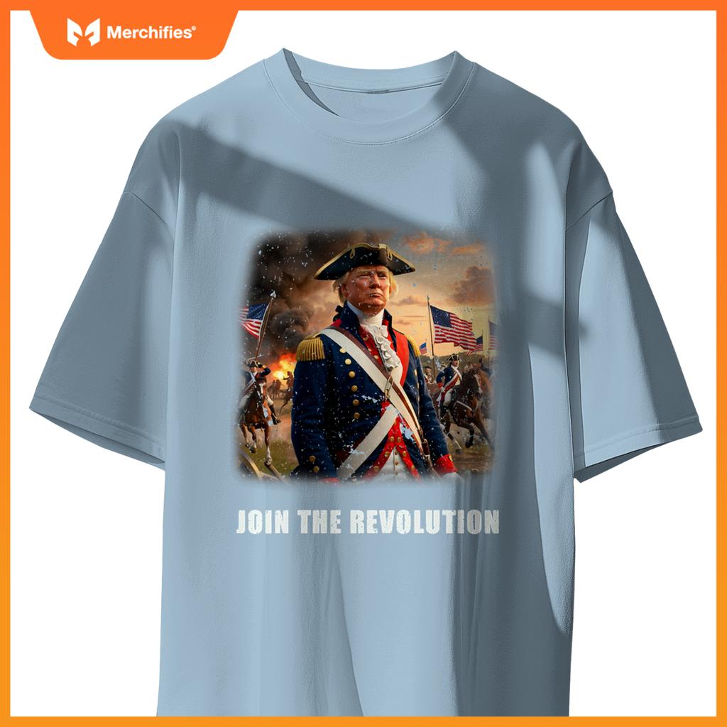Awesome Trump Patriotic Revolution 2024 President T-Shirt