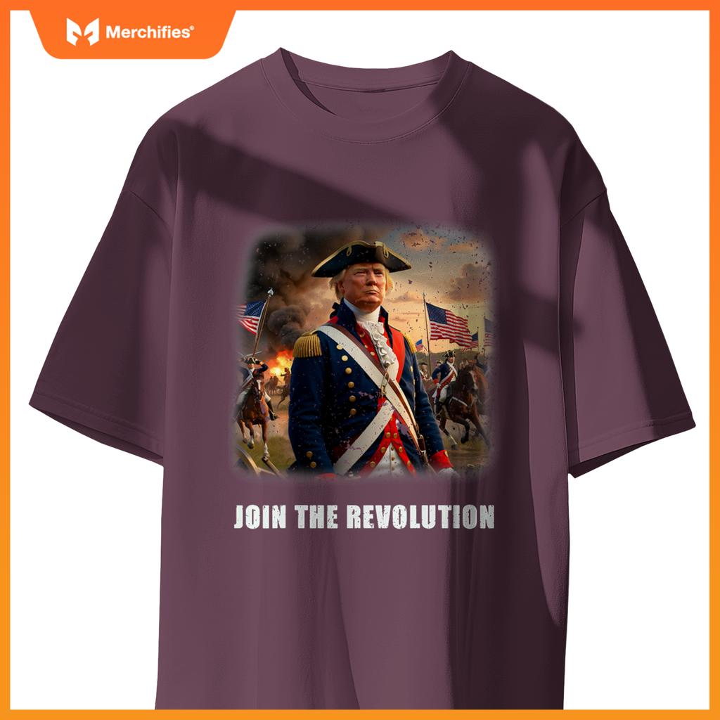Awesome Trump Patriotic Revolution 2024 President T-Shirt