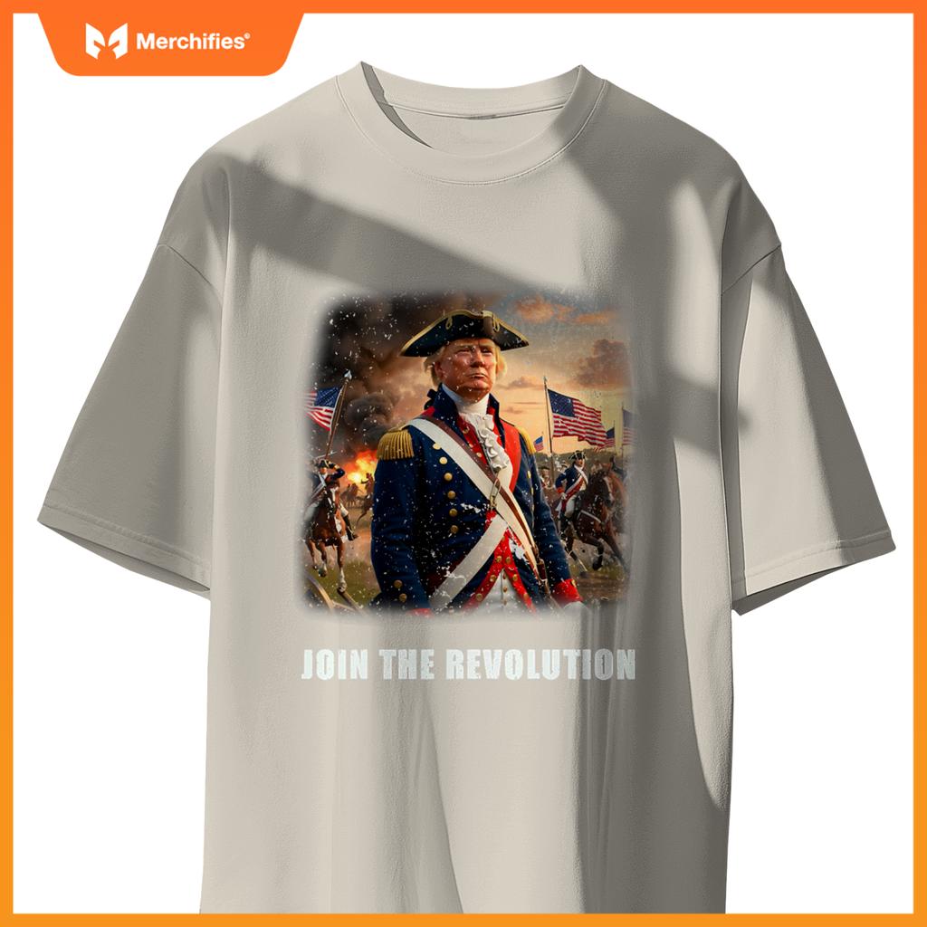 Awesome Trump Patriotic Revolution 2024 President T-Shirt