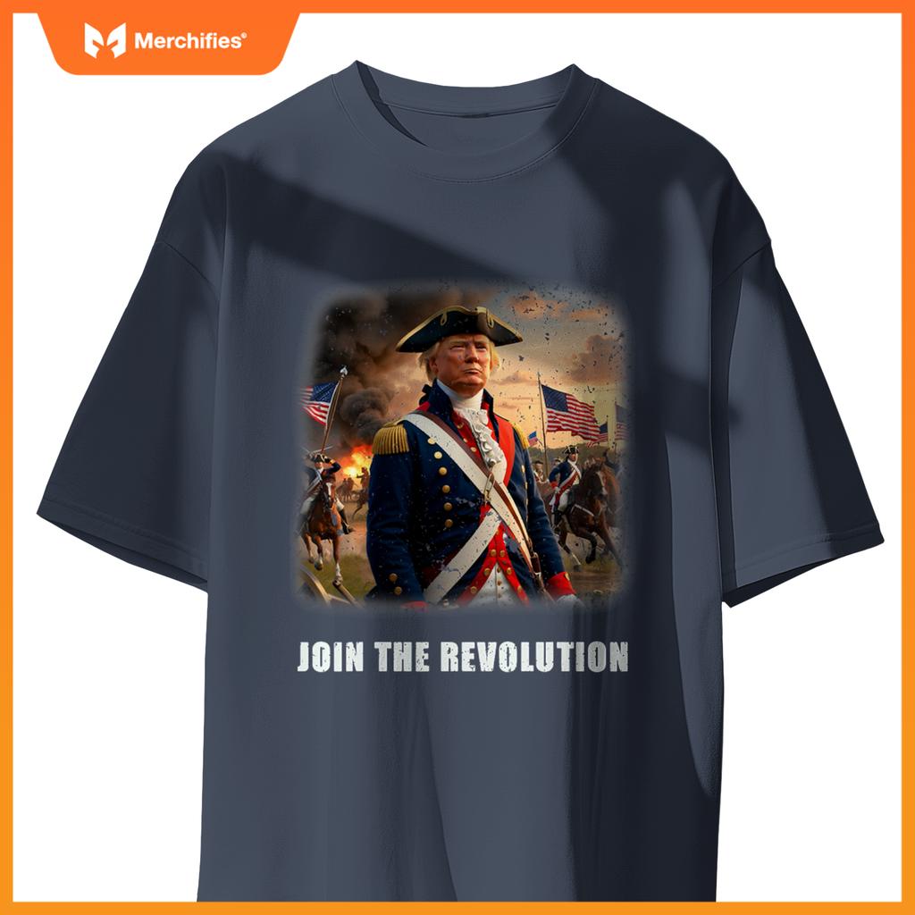 Awesome Trump Patriotic Revolution 2024 President T-Shirt