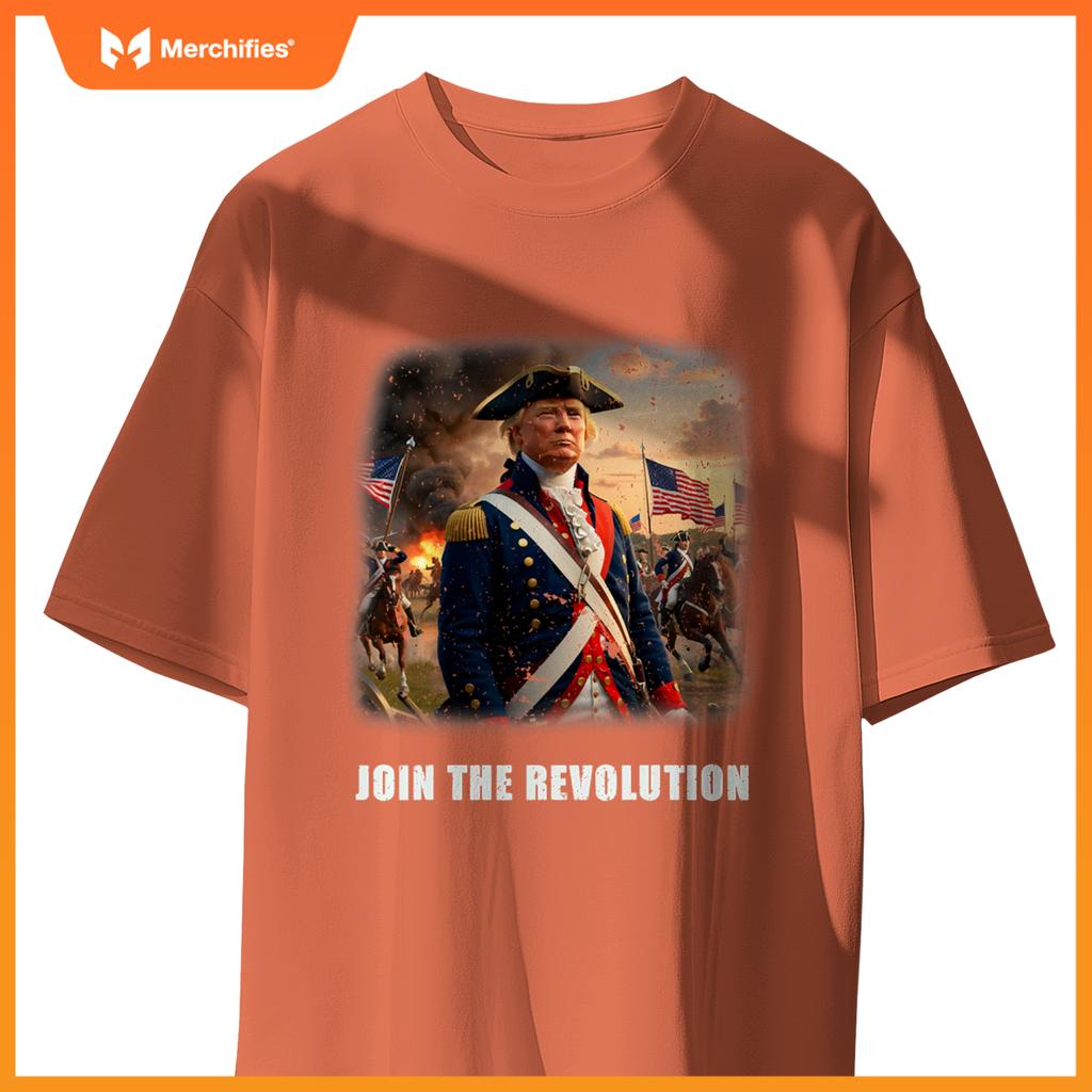 Awesome Trump Patriotic Revolution 2024 President T-Shirt