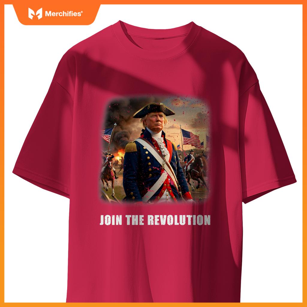 Awesome Trump Patriotic Revolution 2024 President T-Shirt