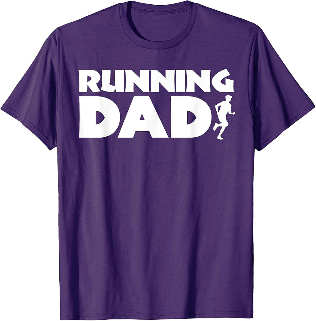 Running Dad Funny Marathon Runner Running Father's Day T-Shirt