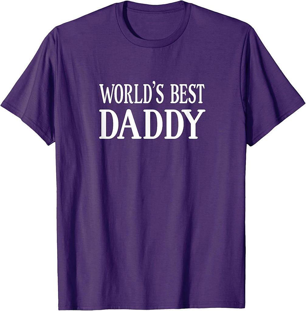 World's Best Daddy Father Day Gifts Idea For Dad T-shirt
