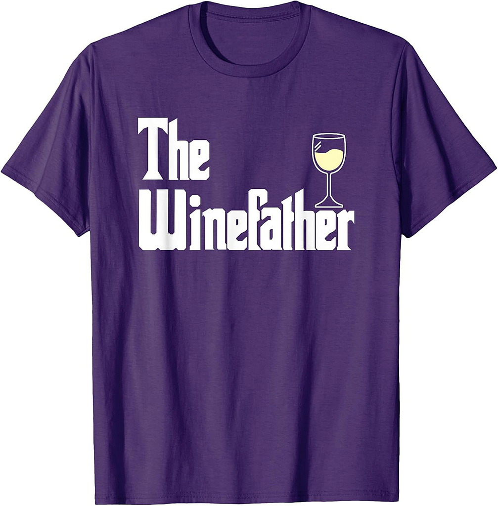 The Winefather White Wine Tasting Fathers Day Dad T-Shirt
