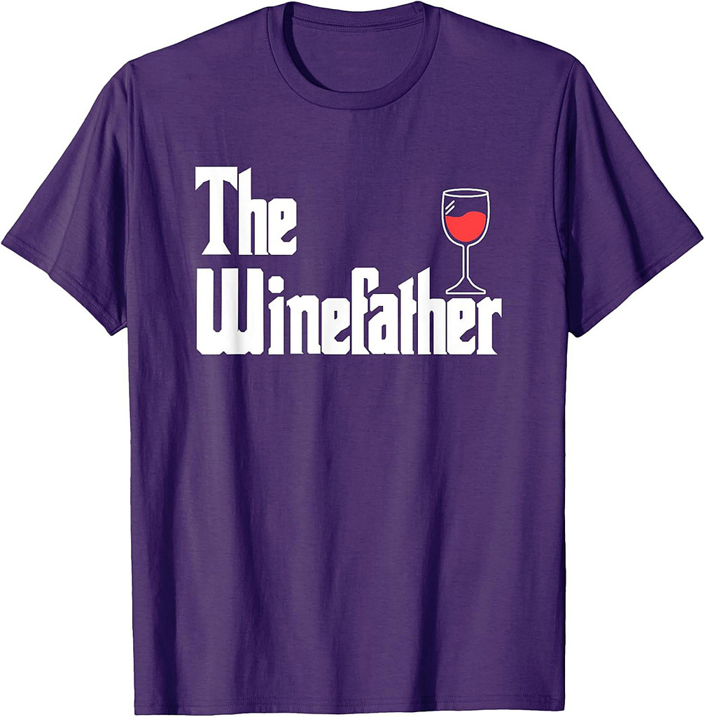 The Winefather Red Wine Tasting Fathers Day Dad T-Shirt