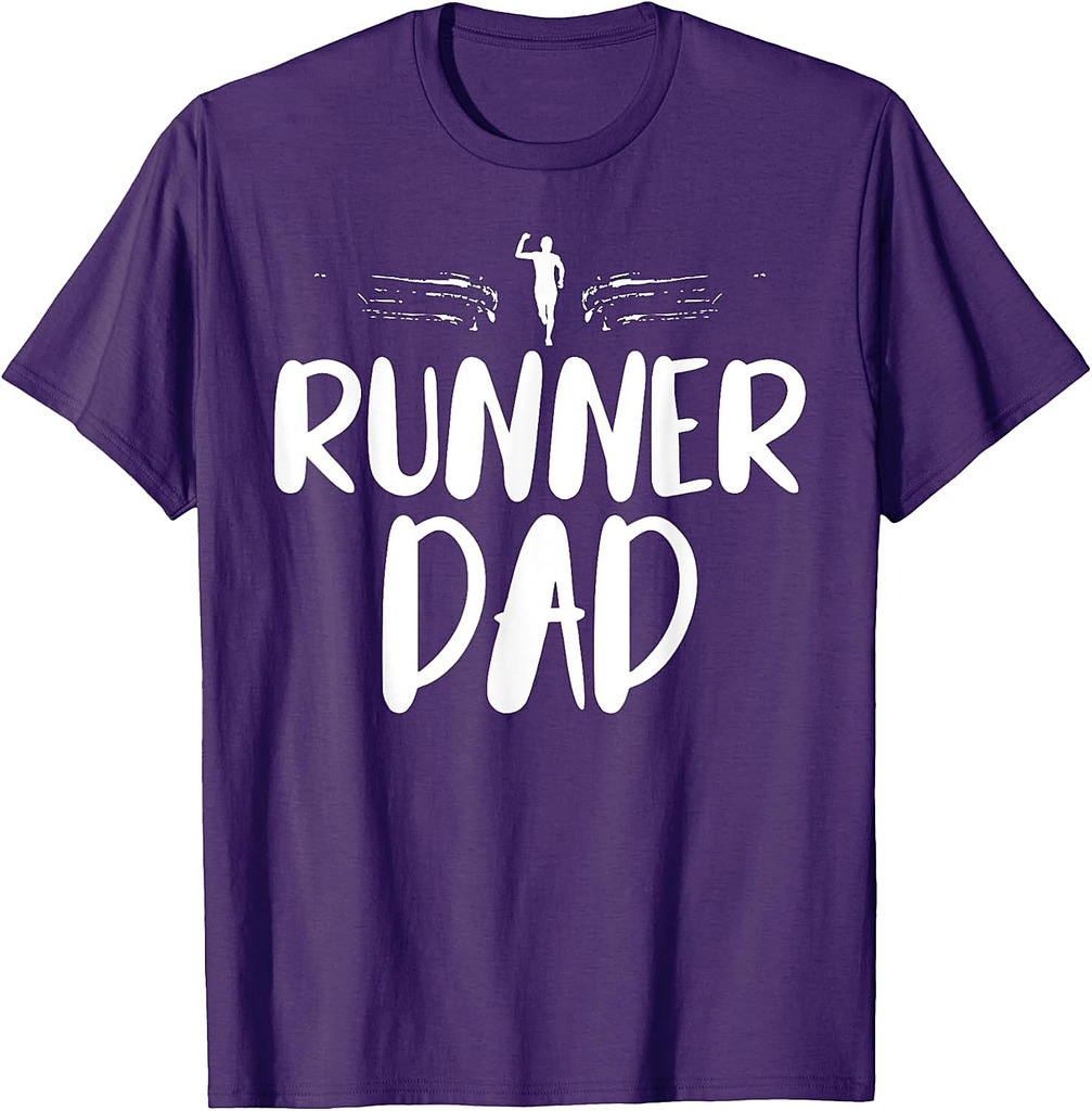 Runner Dad Funny Marathon Runner Running Father's Day T-Shirt