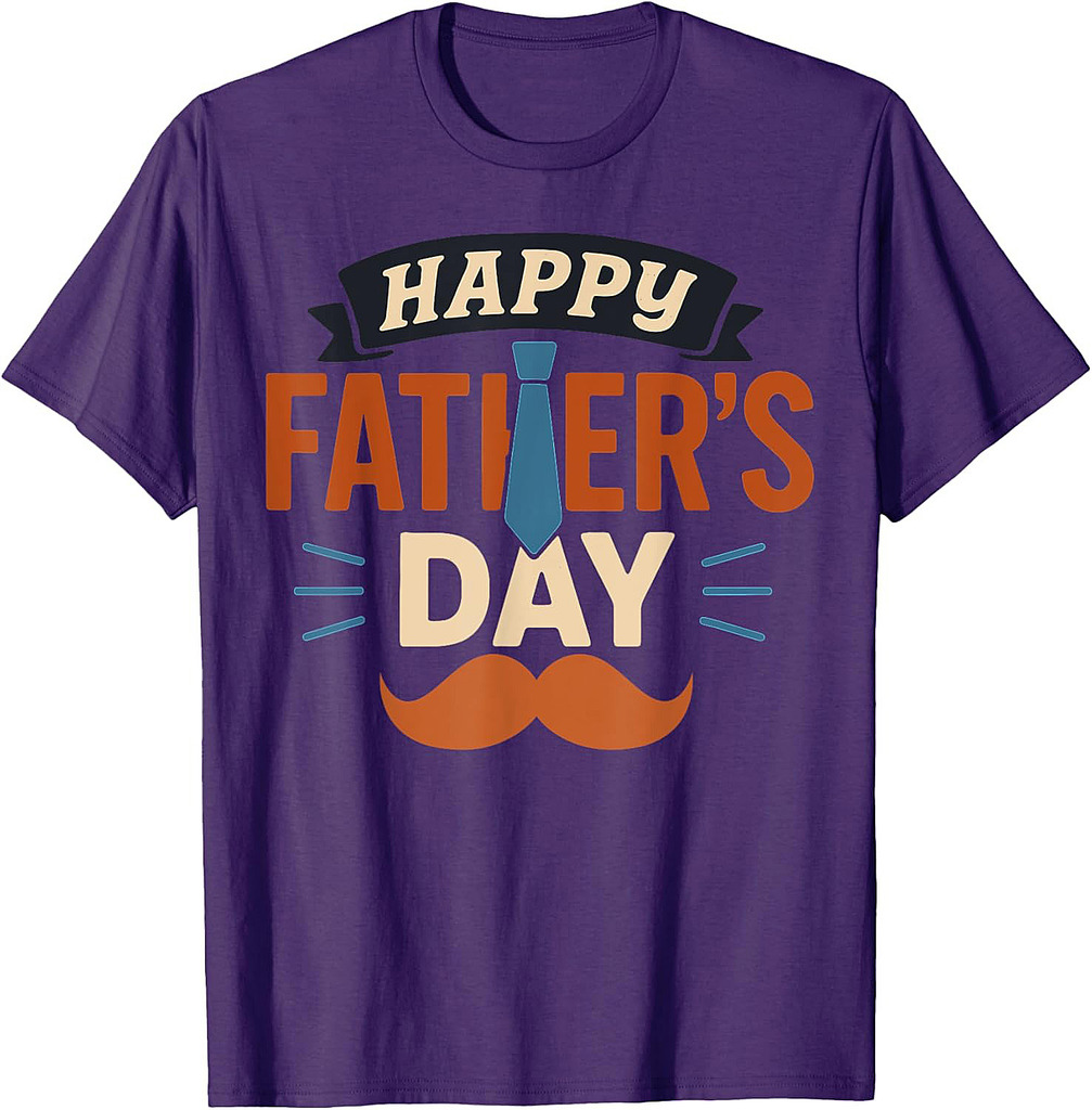 Happy Father's Day 2025 for Men Dad Grandpa Love T-Shirt