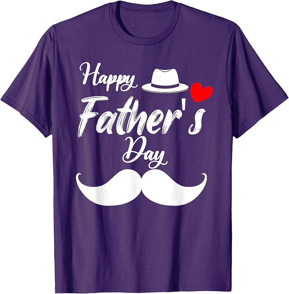 Happy Father's Day 2025 Tshirt for Men Dad Grandpa Love T-Shirt