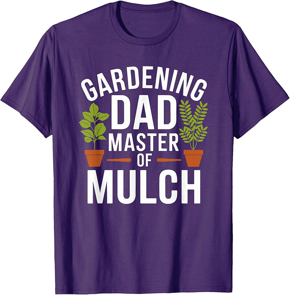 Gardener Gardening Dad And Plant Lover Green Thumb Father T-Shirt