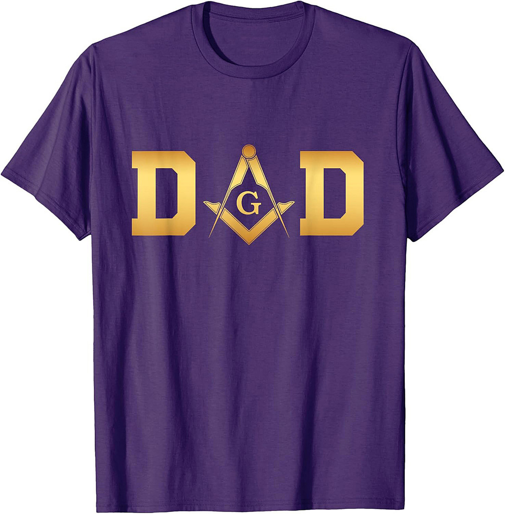 Masonic Dad, Father's Day Gift T-Shirt