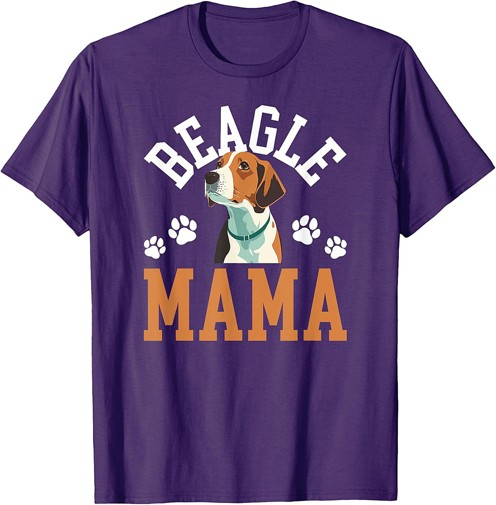 Beagle Mama Beagle Mom Of A Beagle Mother T-Shirt