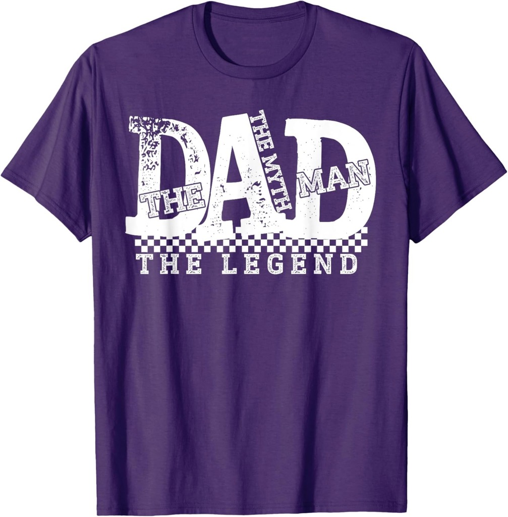 Dad The Man The Myth The Legend Funny Cool Dad T-Shirt
