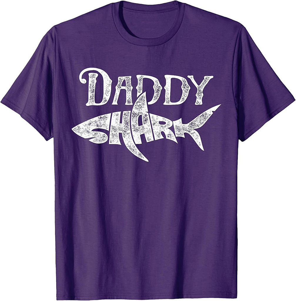 Jawsome Shark Co Daddy Shark T Shirt  Funny Family Matching Gift for Fathers Day