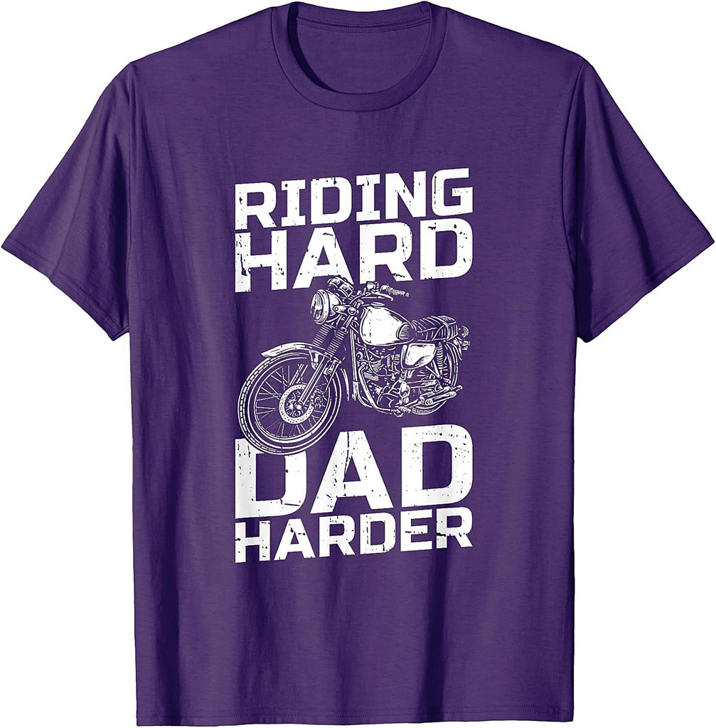 Motorcycle Motorbiker Motorbike Biker  Motorcycle Dad T-Shirt