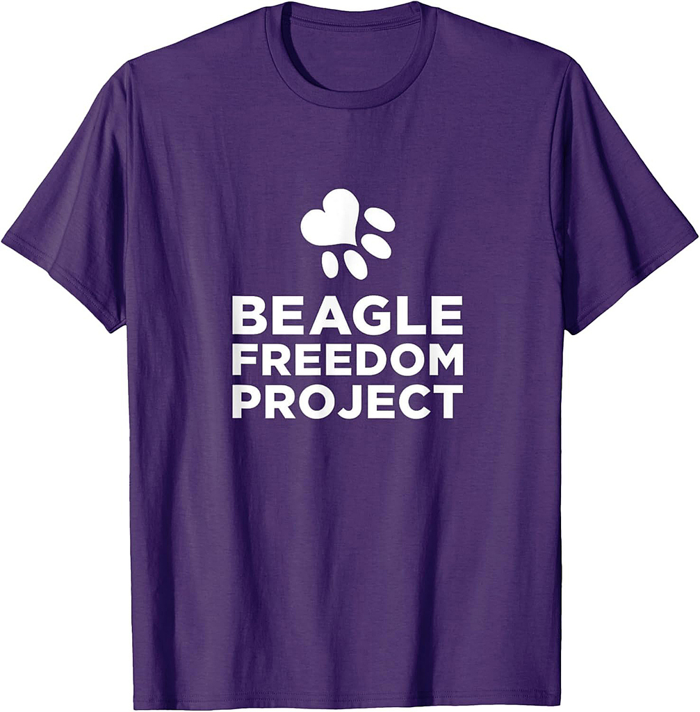 Beagle Freedom Project Rescue Dogs Free the beagles T-Shirt