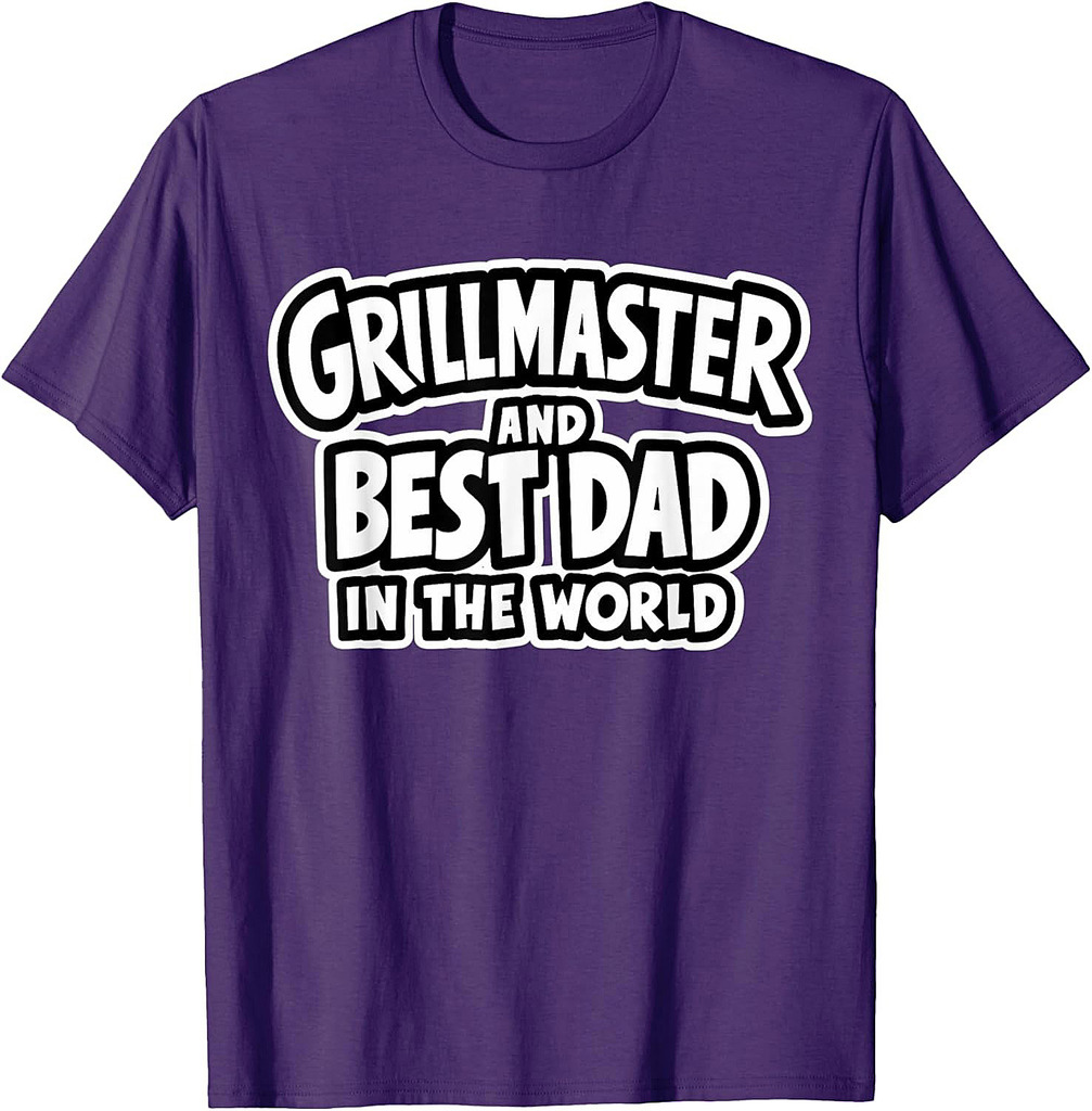 Father's Day Grillmaster Best Dad In The World T-Shirt