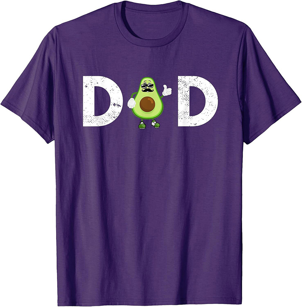 Avocado Dad Funny Keto Diet And Vegan Father T-Shirt