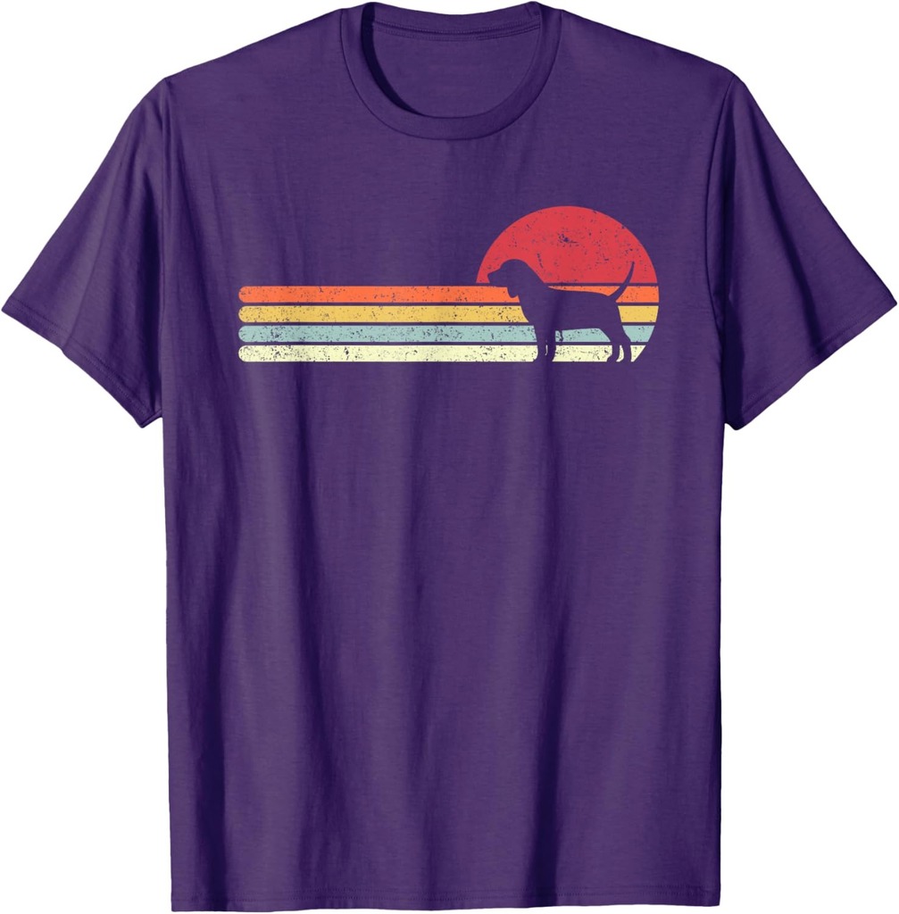 Beagle Shirt. Retro Style T-Shirt T-Shirt
