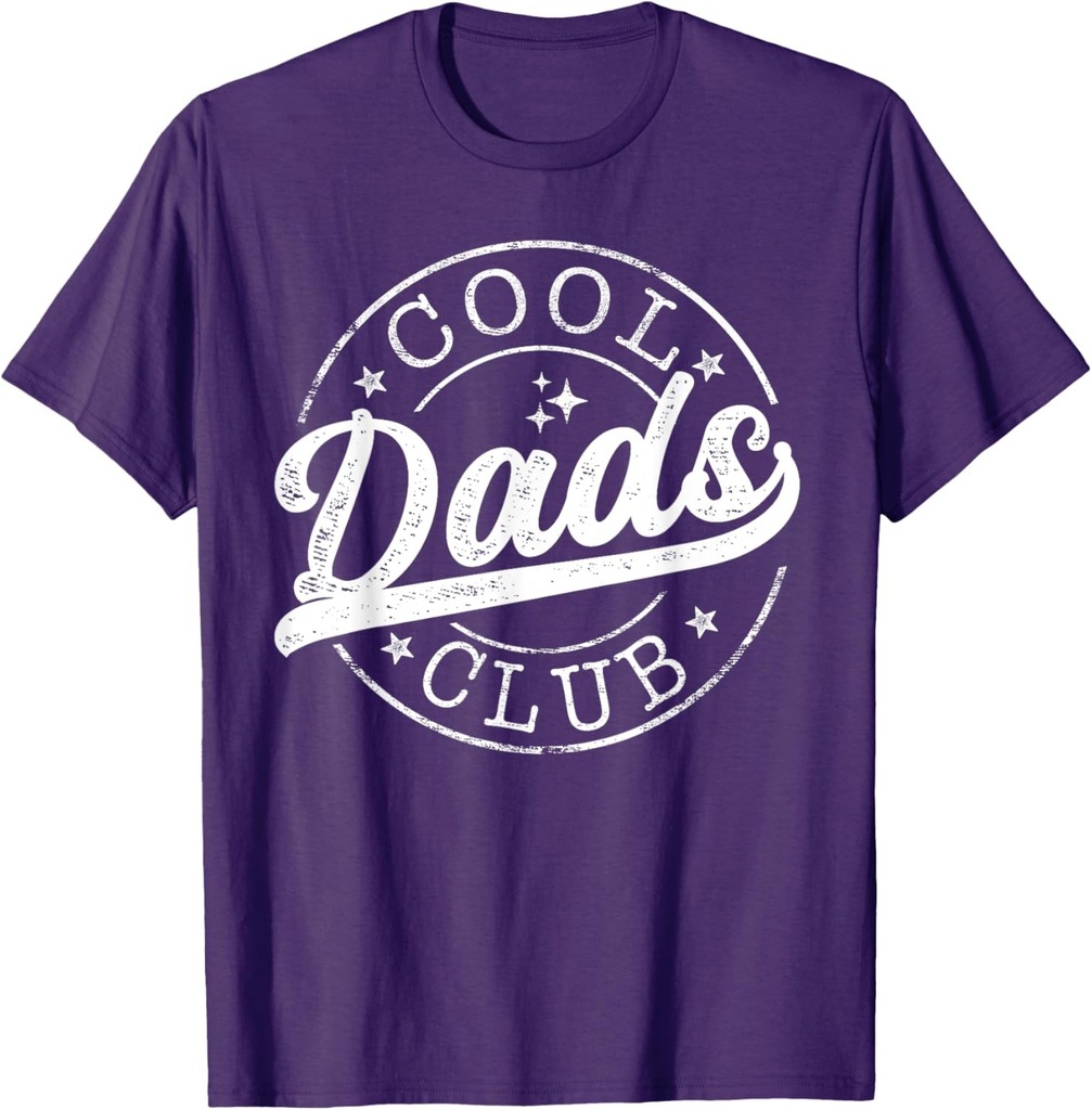 Cool Dads Club Emblem Design Father's Day Best Dad T-Shirt