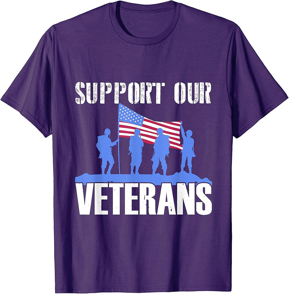 Veteran USA America US Army Veterans Day T-Shirt