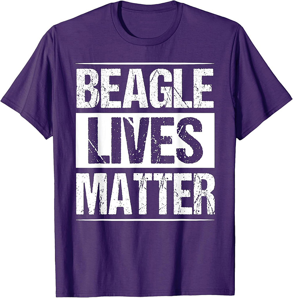 Beagle Lives Matter Shirt Funny Dog Lover Gift T-shirt