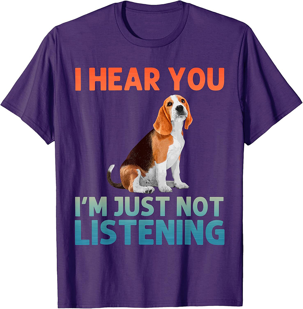 Best Beagle Art For Beagle Themed Beagle Lover T-Shirt