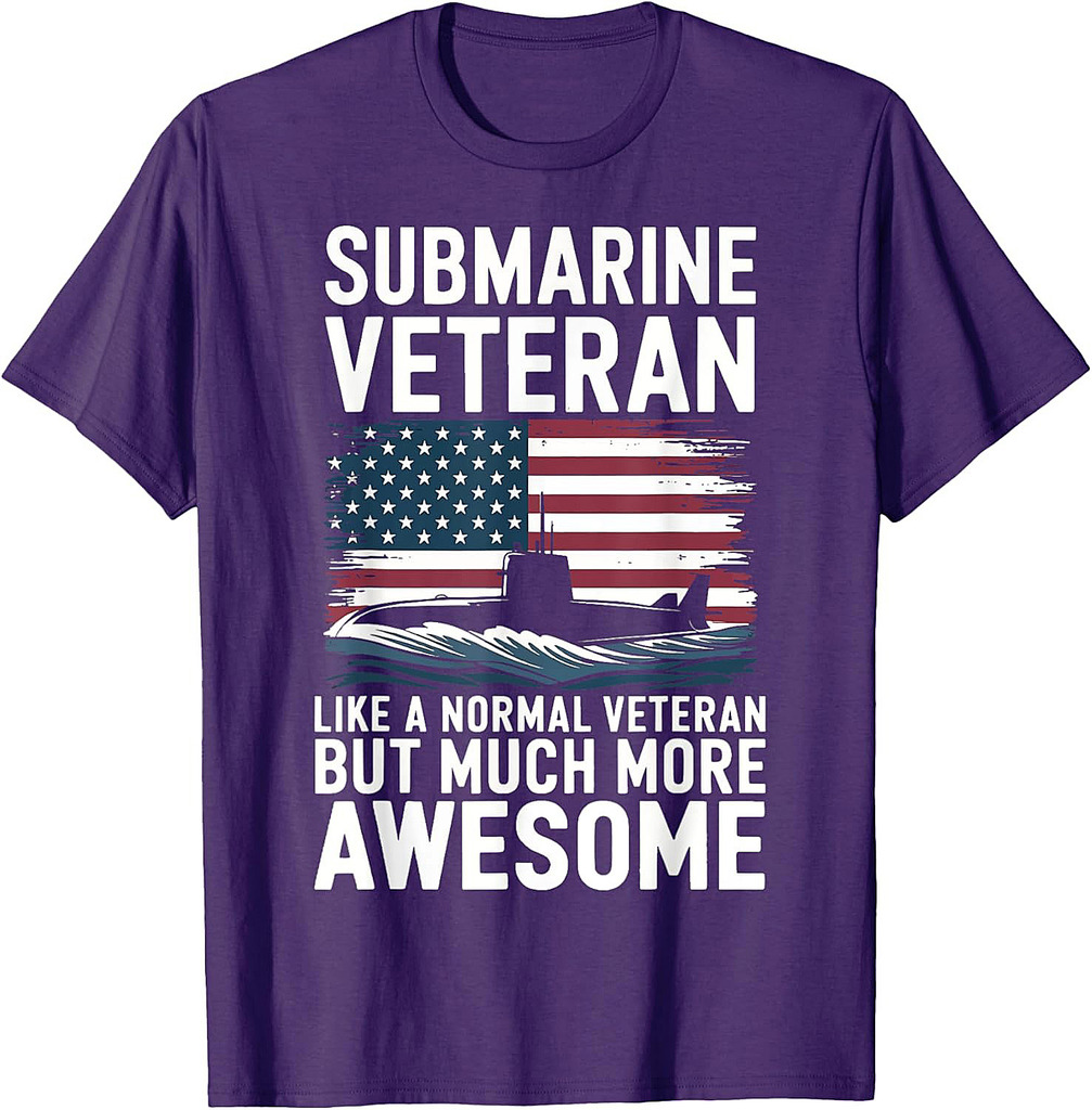 Submarine Veteran Like A Normal Veteran T-Shirt