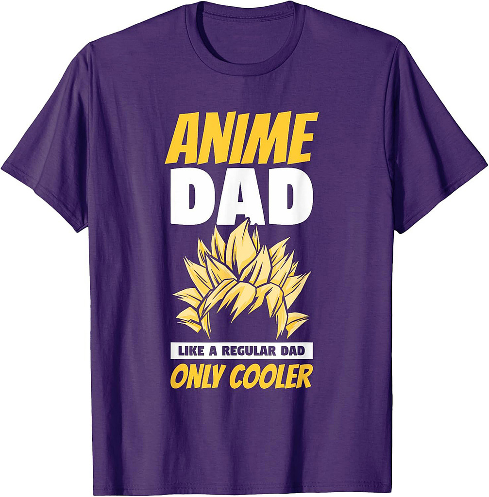 Anime Dad Like A Regular Dad Only Cooler Fathers Day Otaku T-Shirt