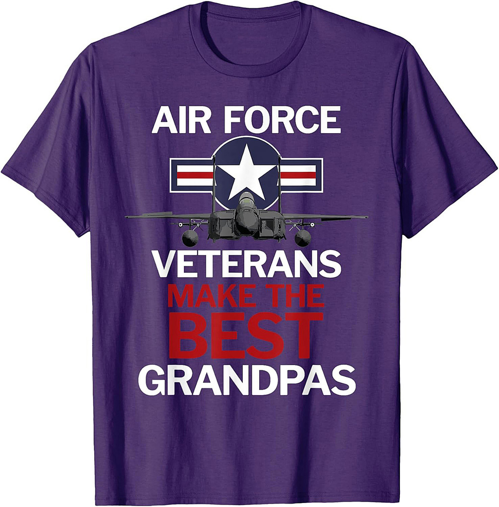 Air Force Veterans Make the Best Grandpas T-Shirt