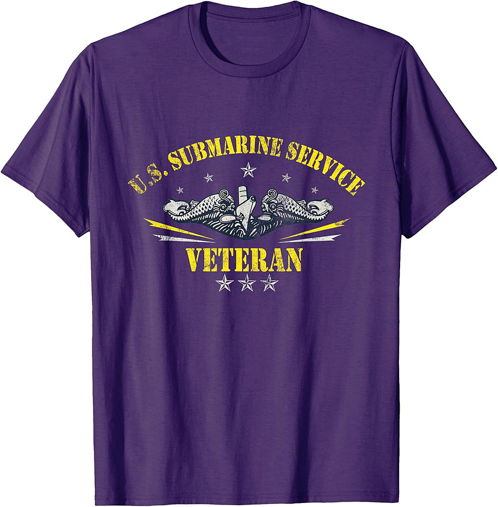 U.S Submarine Service Veteran Patriotic Veterans Day T-Shirt