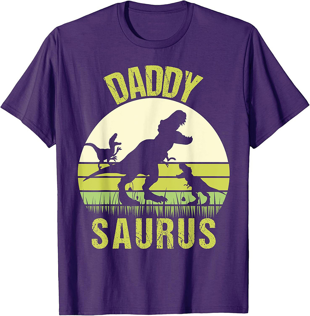 2 Two Kids Fathers Day T-Shirt