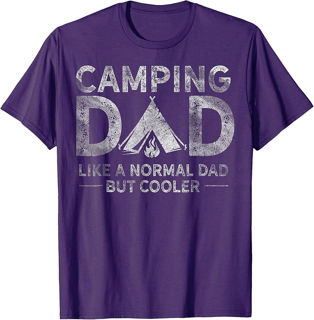 Camping Dad Father's Day T-Shirt