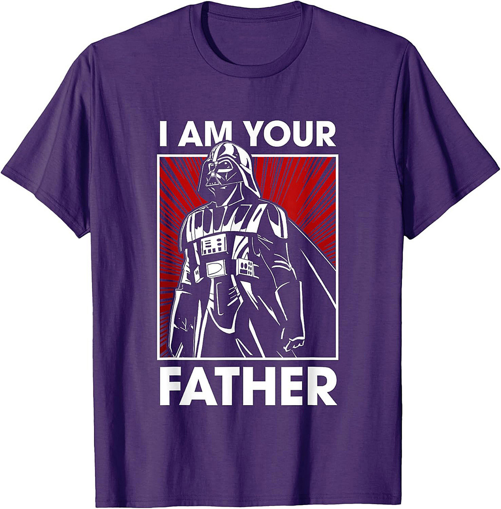 Star Wars Classic Father's Day I Am Your Father Chest Poster T-Shirt