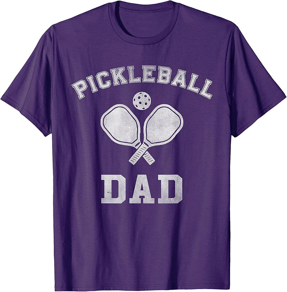Pickleball Dad Father's Day Men T-Shirt