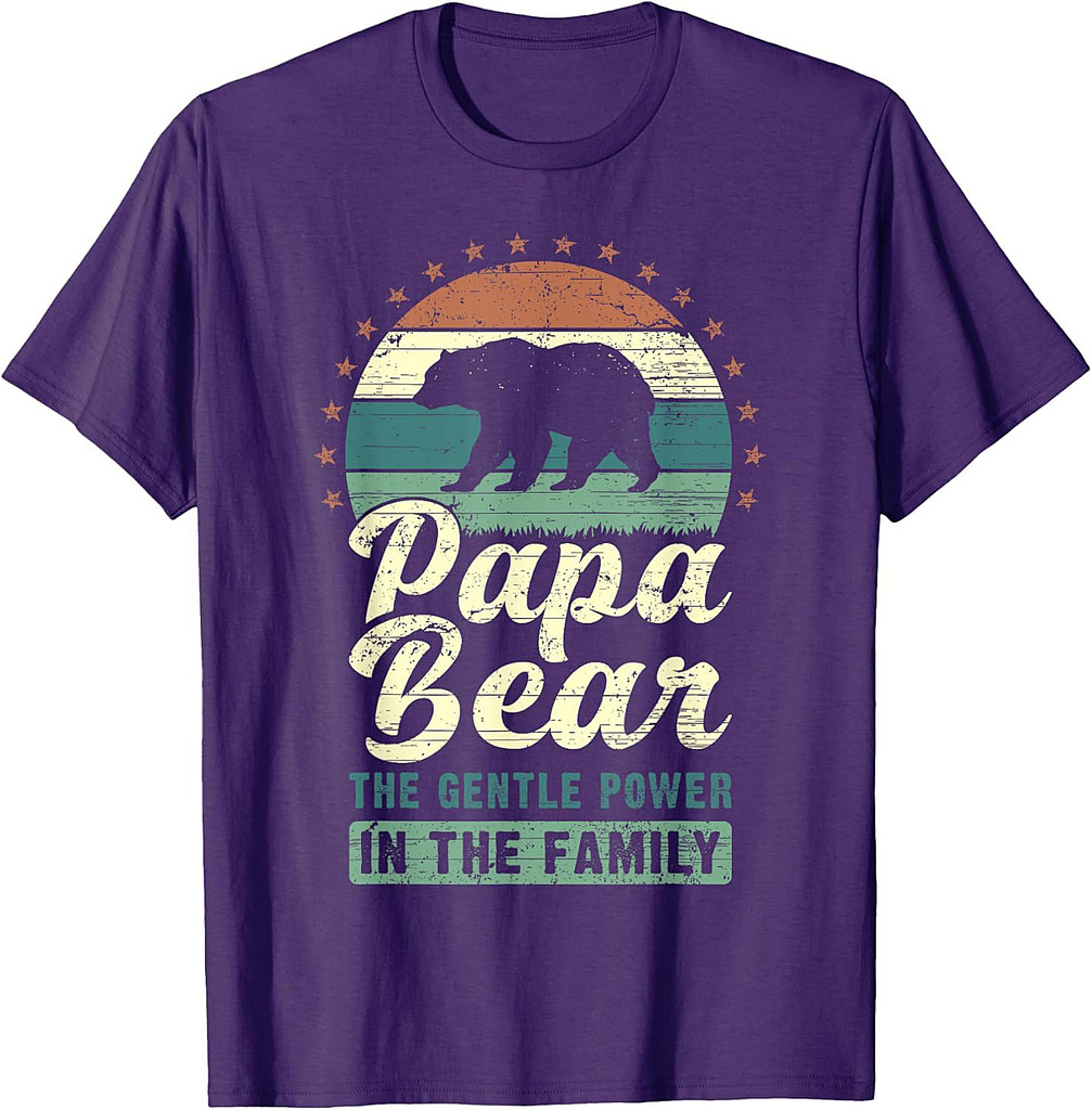 Father's Day, Papa Bear, Dad, Grandpa T-Shirt
