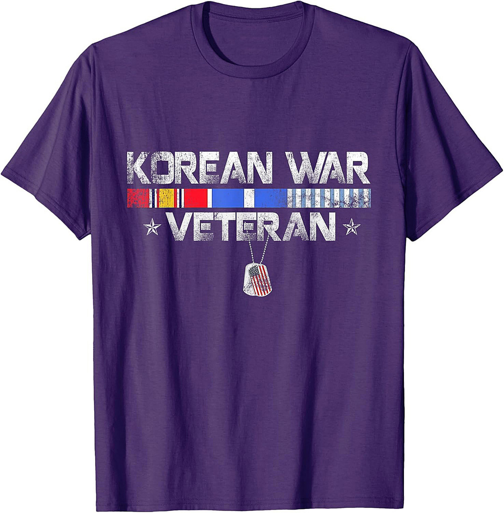 Korea Veteran T-Shirt Grandpa Vintage Patriotic Veterans Day T-Shirt