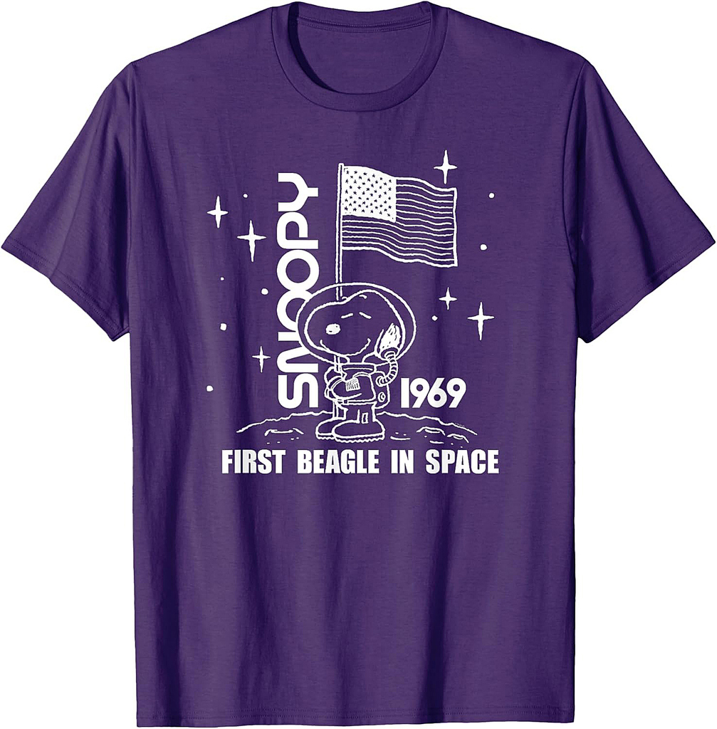 Peanuts First Beagle in Space T-Shirt