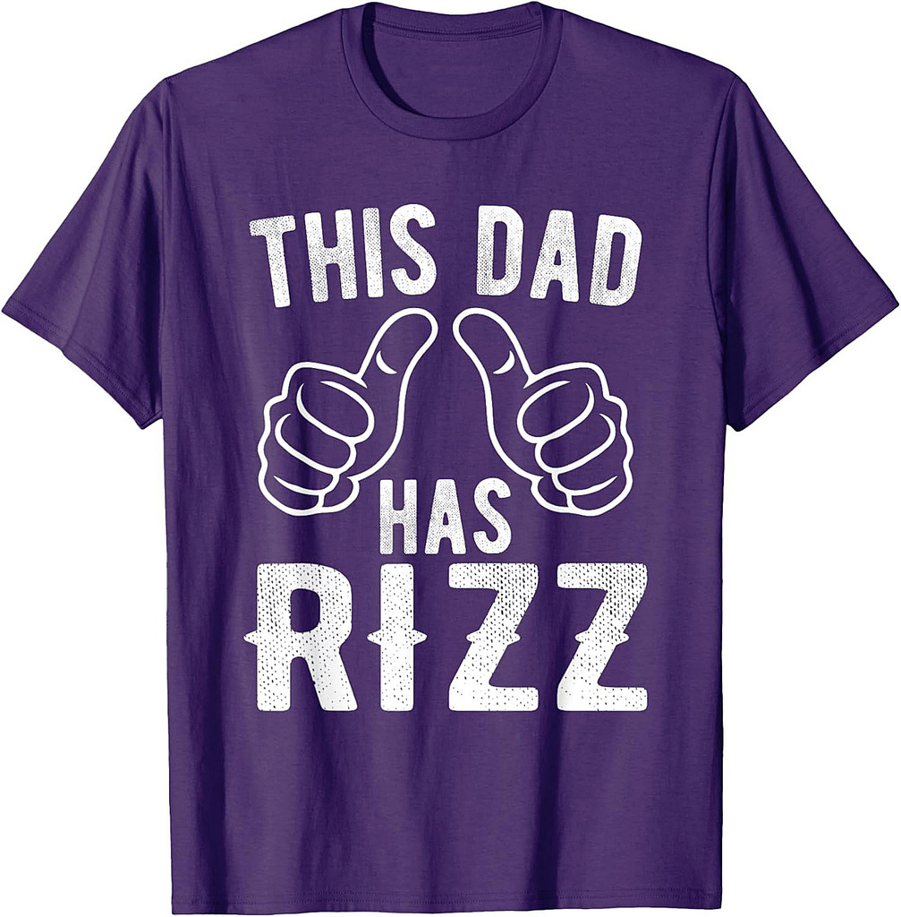 This Dad Has Rizz Funny Father's Day T-Shirt