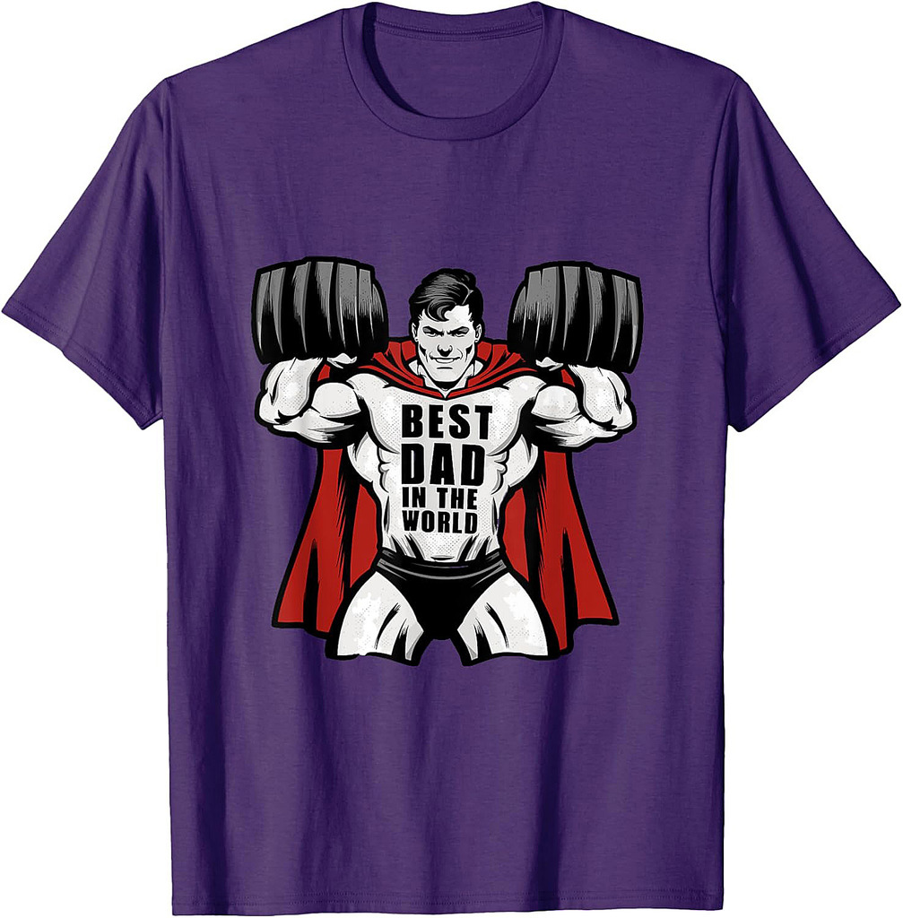 Father's Day Best Dad In The World T-Shirt